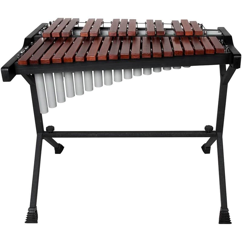 Sound Percussion Labs 2-2/3 Octave Xylophone Padauk Wood Bars with Resonators image 1