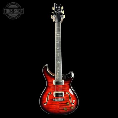 Used PRS SE Hollowbody II Piezo Orange Tiger w/bag TSU25368 image 2