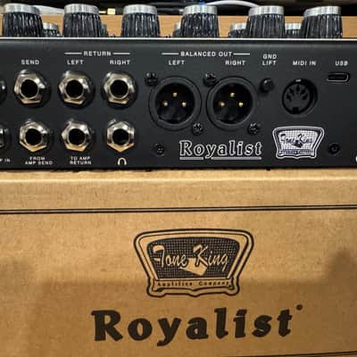 Tone King Royalist Preamp 2026 - Present Black / Silver image 4