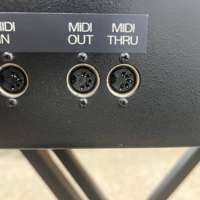 Oberheim OB-8 61-Key 8-Voice Synthesizer 1983 - Blue with Wood Sides image 11