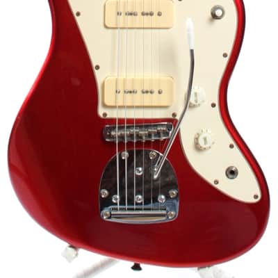2010s Monogram WJM-45R Jazzmaster P-90 candy apple red | Reverb