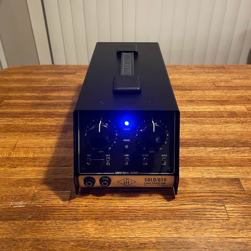 Universal Audio Solo/610 Desktop Tube Mic Preamp image 1