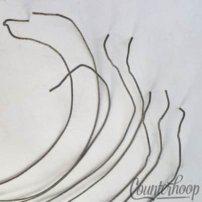 Leedy American 14"8-Individual Strands Snare Drum Coiled Metal/Cloth 17.5"Wires image 2