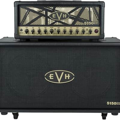 EVH 5150III EL34 212ST Matching 2x12 Cabinet for EL34 50W Head Black image 4