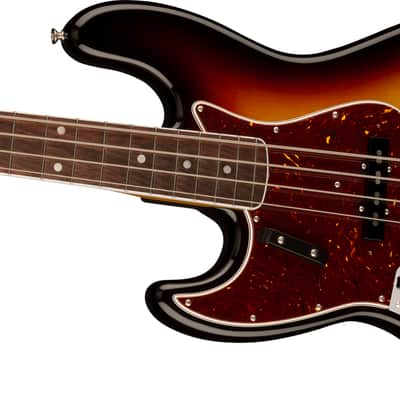 Fender American Vintage II 1966 Jazz Bass Left-Hand, Rosewood Fingerboard - 3-Color Sunburst image 4