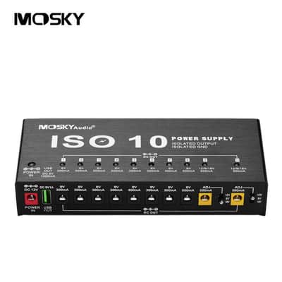 Mosky Audio ISO 10 Power Supply Isolated Outputs/Isolated Ground Internal Transformer Fast Ship