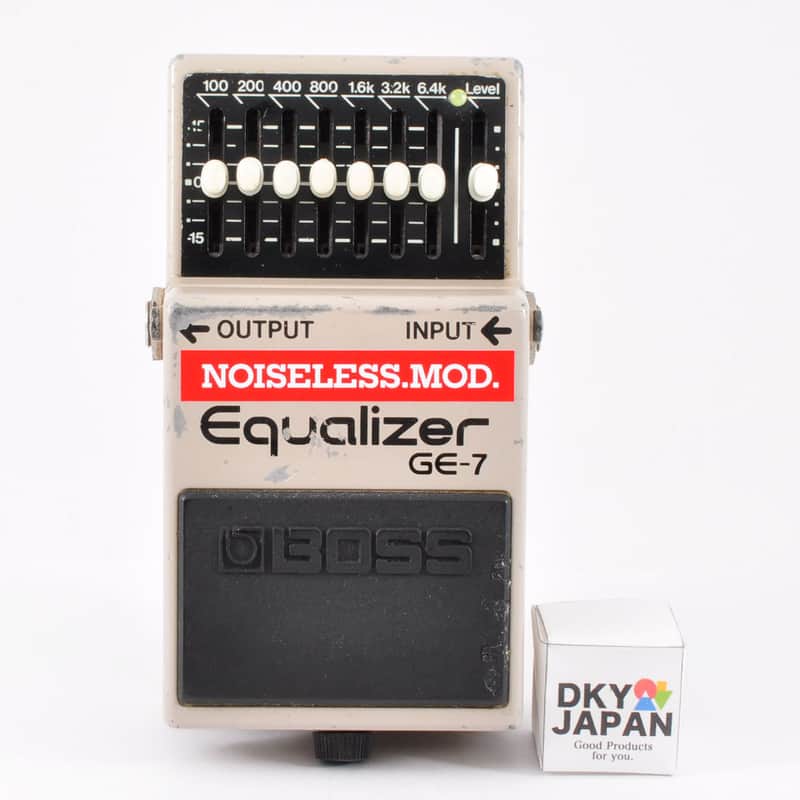 Boss GE-7 Modified Noiseless Equalizer Made in Japan 1991 Guitar Effects Pedal Used From Japan #QD20242 image 1