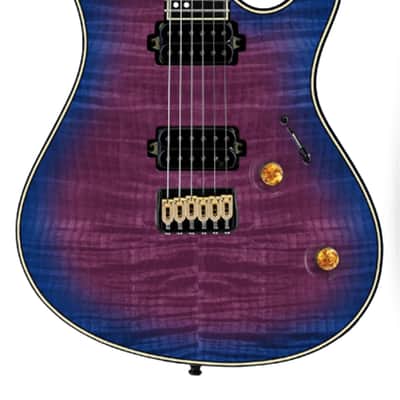 Mayones Regius 6 Spalted Flame Maple image 20