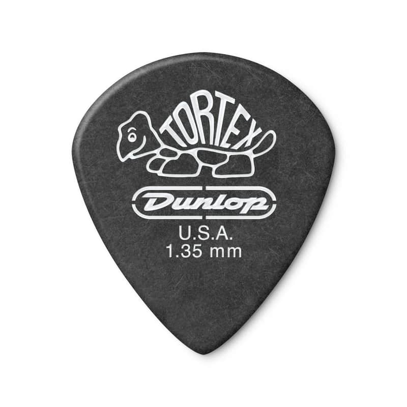 Dunlop Tortex 1.35mm Jazz III Pitch Black 4 Pack (48) Bundle image 1
