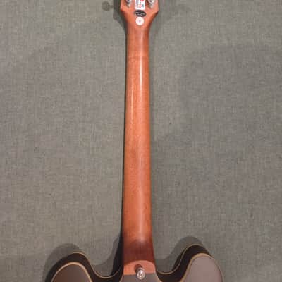 Epiphone Tom DeLonge Signature ES-333 2008 - 2019 - Brown with Cream Stripe image 5