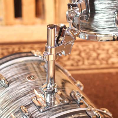 Gretsch Brooklyn Grey Oyster Nitron Drum Set - 14x18, 8x12, 14x14 - SO#1196166 image 4