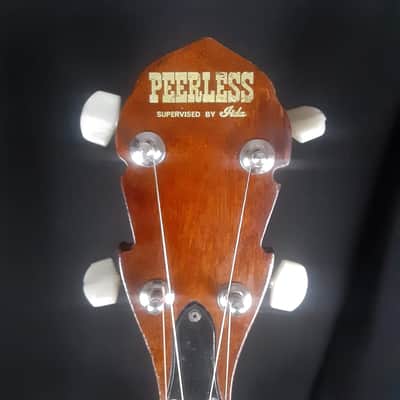 Vintage Peerless 5-String Banjo with Gig Bag image 22