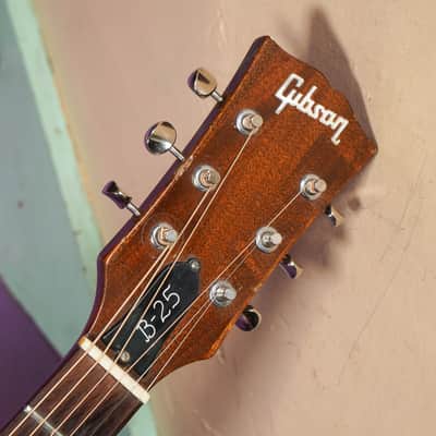 1970 Gibson B-25 00-Size Acoustic Guitar (VIDEO! Fresh Work, Ready) image 3