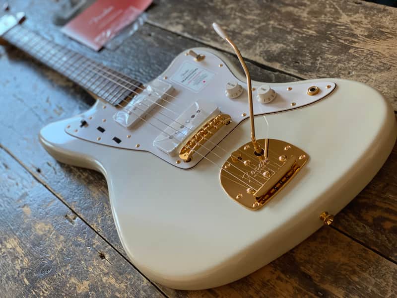 Fender Japan Traditional 2025 Ltd Edition Collection '60s Jazzmaster White Pearl w/ Matching Headstock image 1