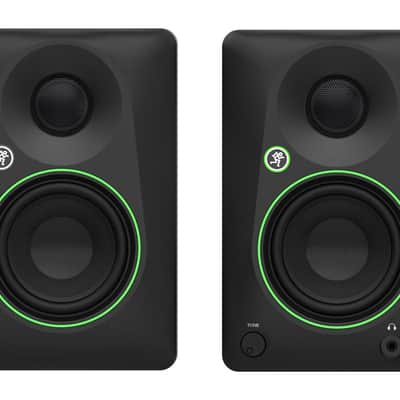 Pair Mackie CR3.5 3.5" Powered Studio Monitors Speakers w/ Tone Control image 2