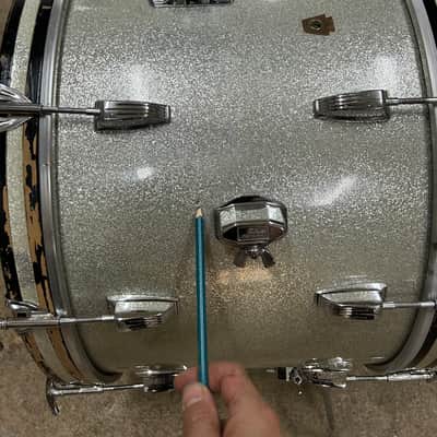 Ludwig Superclassic 1965 - Silver sparkle image 9