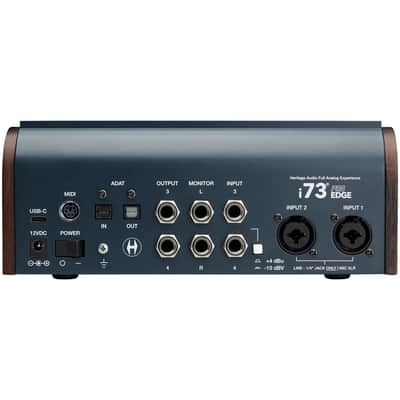 Heritage Audio i73 Pro Edge 12x16 USB Audio Interface, Open Box (Very Good) image 4