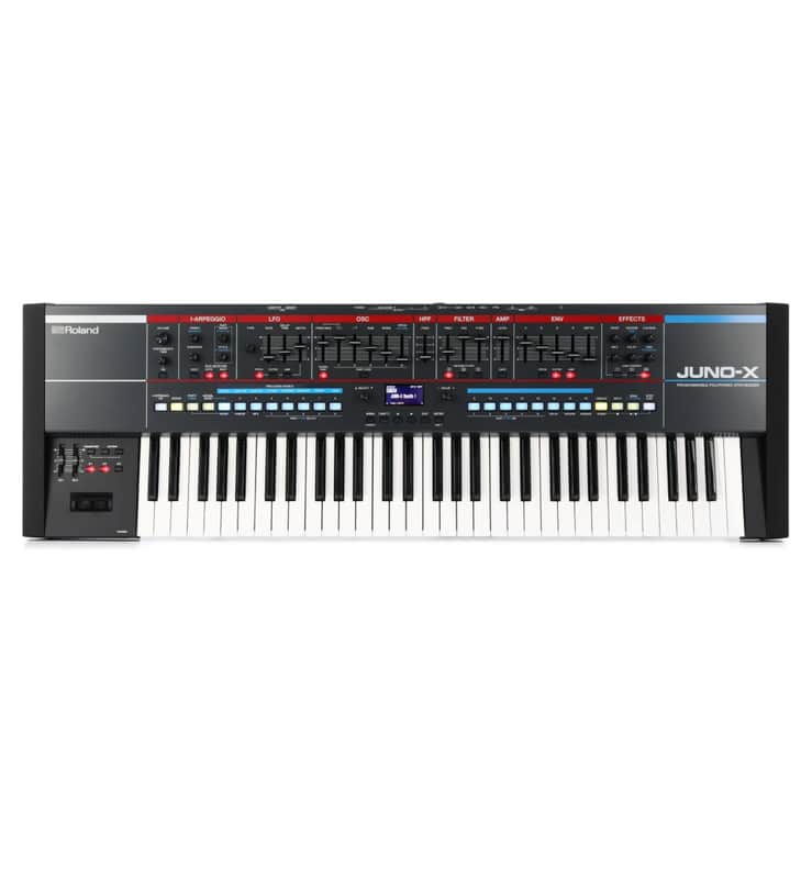 Roland Juno-X 61-Key Programmable Polyphonic Synthesizer 2022 - Present - Black image 1