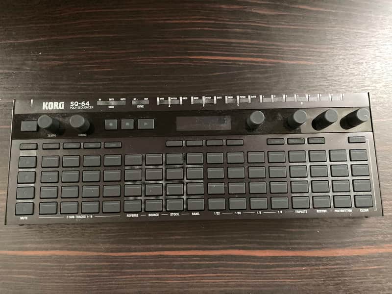 Korg SQ-64 – Polyphonic Step Sequencer – Mint in Box (2021) image 1