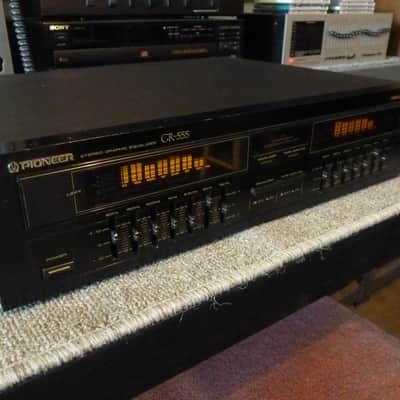 Pioneer GR-555 Graphic Equalizer - Dual Channel Frequency Response Display - Very Good Condition image 9