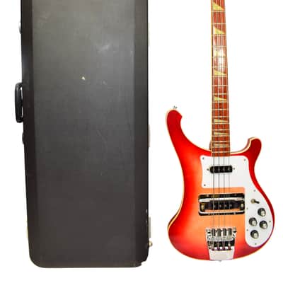 2005 Rickenbacker 4003 4-String Electronic Bass Guitar, JetGlo w/ Case - Previously Owned image 1