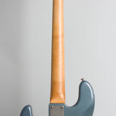 Fender  Jazz Bass Solid Body Electric Bass Guitar (1964/5), ser. #L24522, molded black plastic hard shell case. image 9
