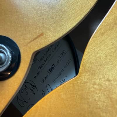 Epiphone USA John Lennon Revolution Casino Natural image 5