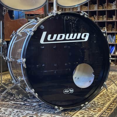 VINTAGE 1976 Ludwig Drum Set in Walnut Cortex - 14x22, 8x12, 9x13, 16x16 image 3