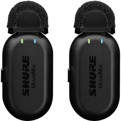 Shure MoveMic Two Wireless Lavalier Microphone System image 7