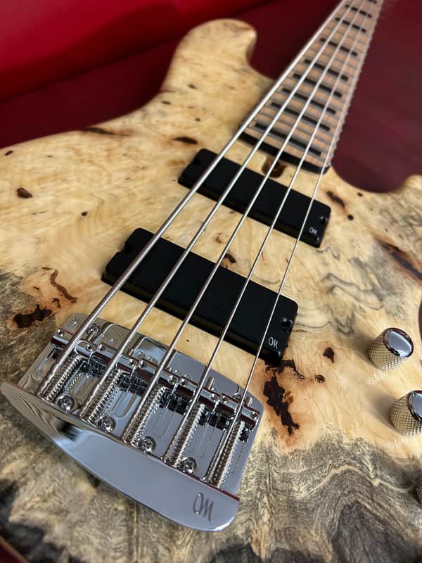 Mayones Jabba Custom 5 Buckeye Burl top | Reverb