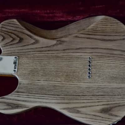 Custom Build Tele-Style SH Guitar - LOLLAR Pickups, Natural Aged ASH Wood Finish image 8