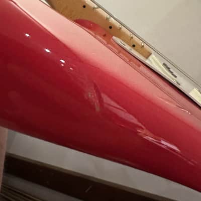 Fender Vintage Hot Rod '50s Stratocaster 2014 Fiesta Red Very Rare Made For One Year With Case image 15