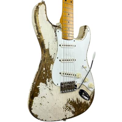 Fender MJT 50s Reissue Stratocaster - Vintage White - Heavy Relic image 2
