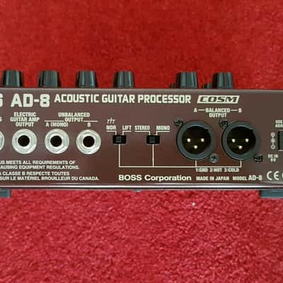 Boss AD-8 Acoustic Guitar Processor Guitar Effects Pedal image 5