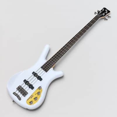 Warwick RockBass Corvette Basic 4 String Active Electric Bass Guitar - White image 10