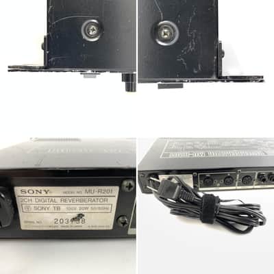 Sony MU-R201 Stereo Digital Reverb Rackmount – Vintage TGHM image 9