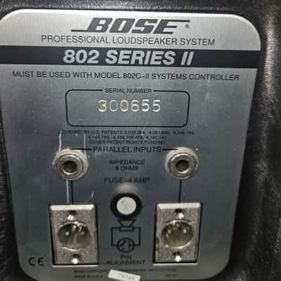 Bose Speaker System, 2 Spkrs, Stands, Bose 802cII Controller 2010s image 10