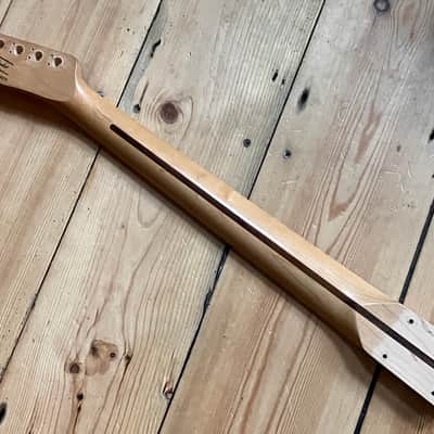 Fender Squier Telecaster Custom Tele Electric Guitar Neck 2003 22 Fret Maple image 16