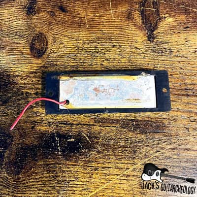 Vintage Teisco / Matsumoku Gold Foil Pickup *USED* (1960s - Black) image 2