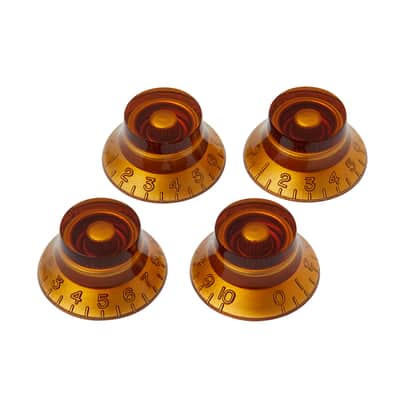 Gibson PRHK-030 Top Hat Knobs Vintage Amber image 1