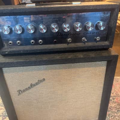Danelectro DM25 1960s - Blue/Grey Combo AMP Stack Cab and Hideaway Head image 12