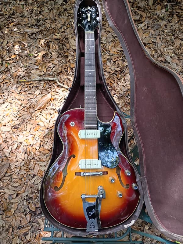 Guild T-100D 1963 Sunburst with P90 pickups video image 1