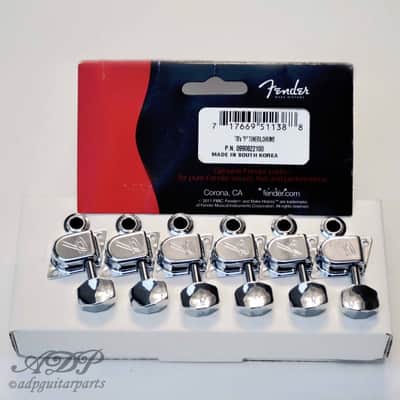 Fender 099-0822-100 '70s Stratocaster/Telecaster F Tuning Heads (6) image 4