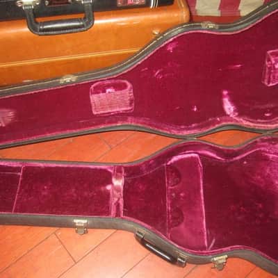 1968 Gibson SG Case Black w/ Purple Interior image 7