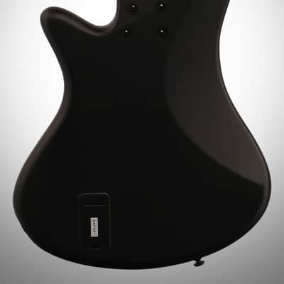 Schecter Stiletto Stealth-5 Electric Bass, 5-String, Satin Black image 6