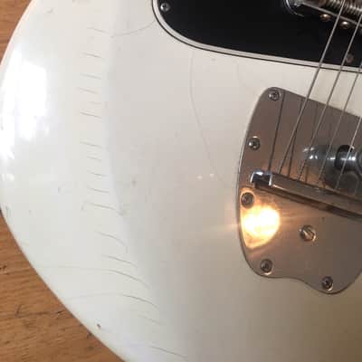 Dyko/Tiesco/Pleasent Vintage Japanese Electric Guitar 60's White image 9