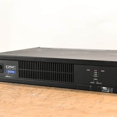QSC CX702 2-Channel 700W Power Amplifier CG01V5W image 1