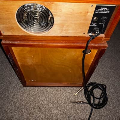 Ampex Custom guitar/bass amp made in USA 10 Watt 2000s - Wood image 2