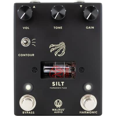 Walrus Audio Silt Harmonic Tube Fuzz Pedal, Black image 1