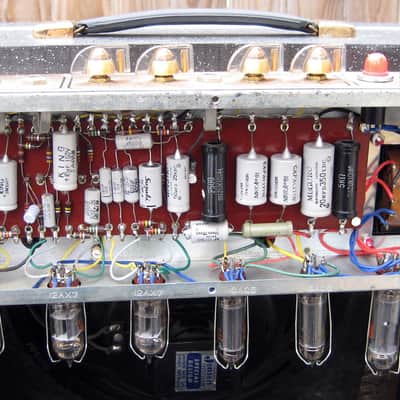 Vintage 1964 Univox U-102 tube combo amp - 1x12", great tremolo image 9